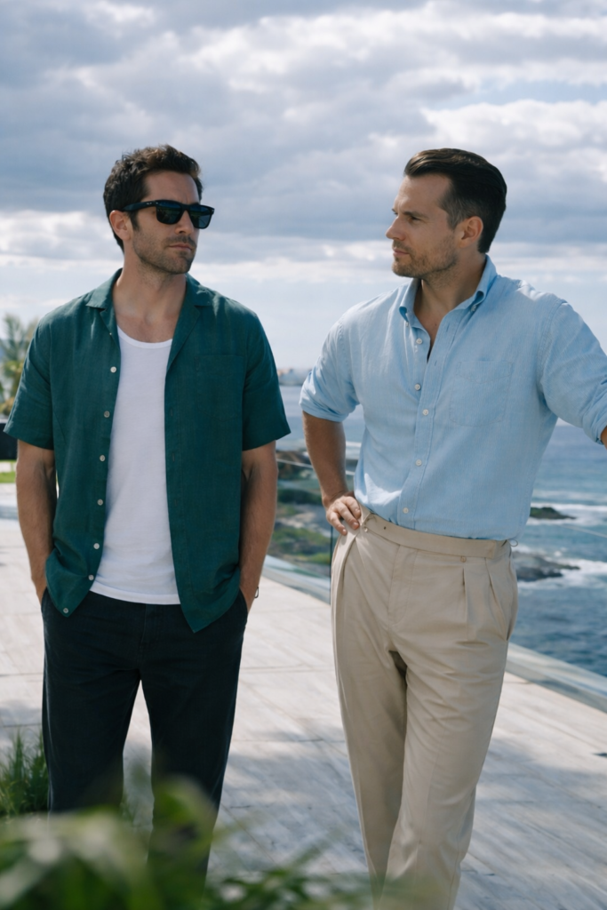 In the Grey Movie 2026 scene featuring Jake Gyllenhaal and Henry Cavill