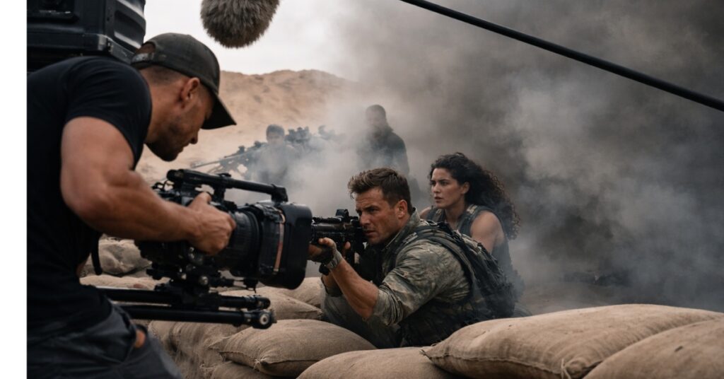 In the Grey movie 2026 action scene story glimpse thriller film