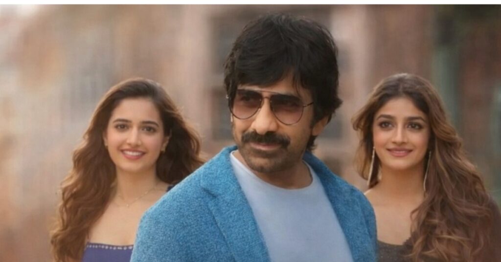 Ravi Teja stylish look in BMW movie poster