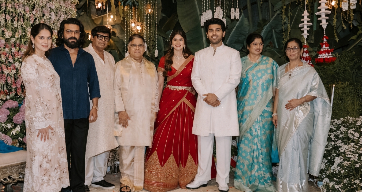 Allu Sirish and Nayanika Reddy Host Star-Studded Pre-Wedding Reception in Hyderabad