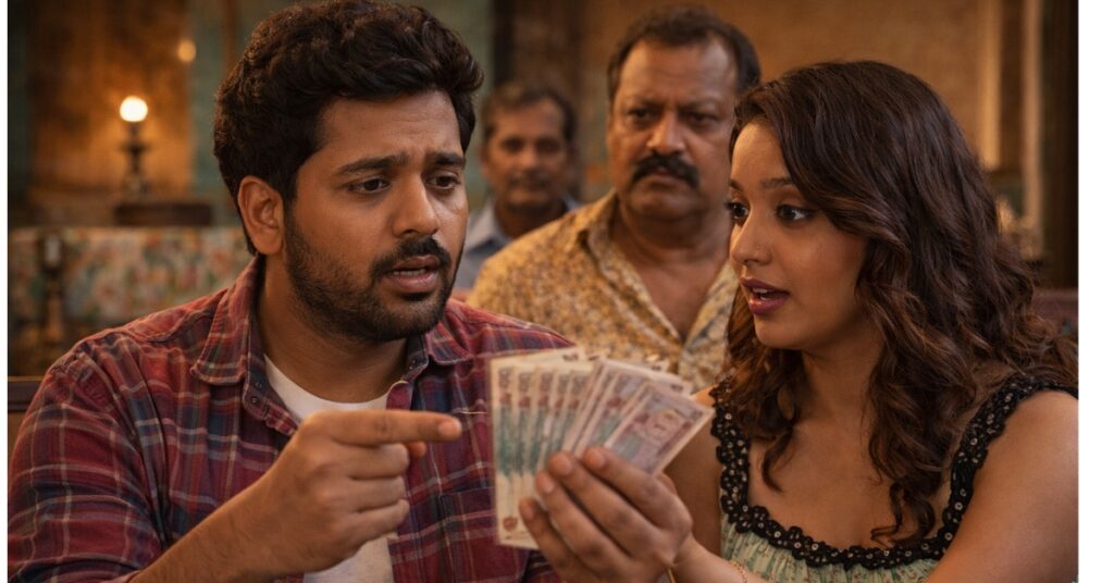 Hey Balwant Telugu movie fun group scene with friends enjoying comedy moment