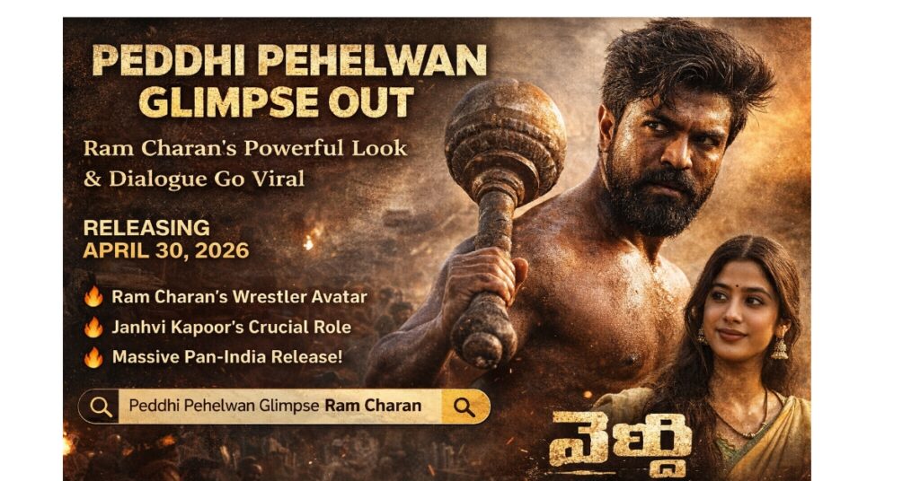 Peddhi Pehelwan glimpse released on Ram Charan birthday