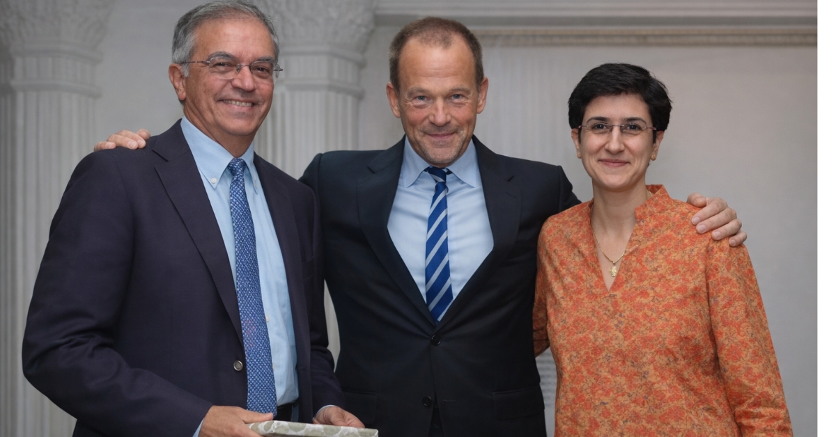 Vijay Krishna Dete meeting with Dalai Lama