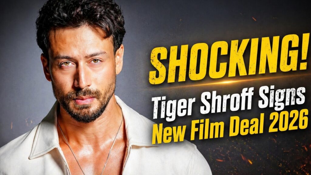 Tiger Shroff new film deal 2026 shocking announcement