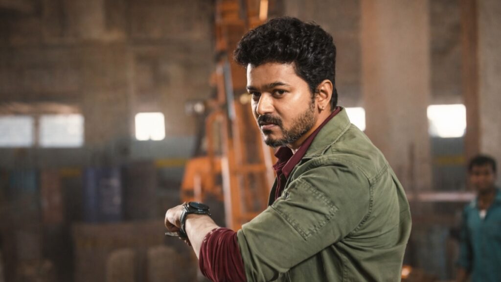 Jana Nayagan movie leak Vijay look intense scene