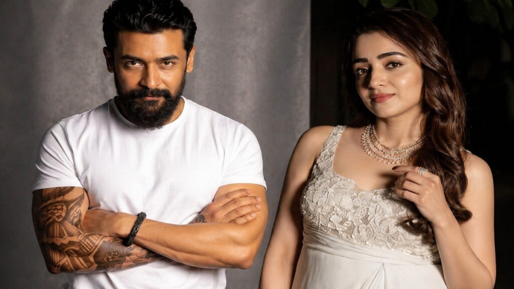 Suriya and Trisha in Karuppu Movie review image