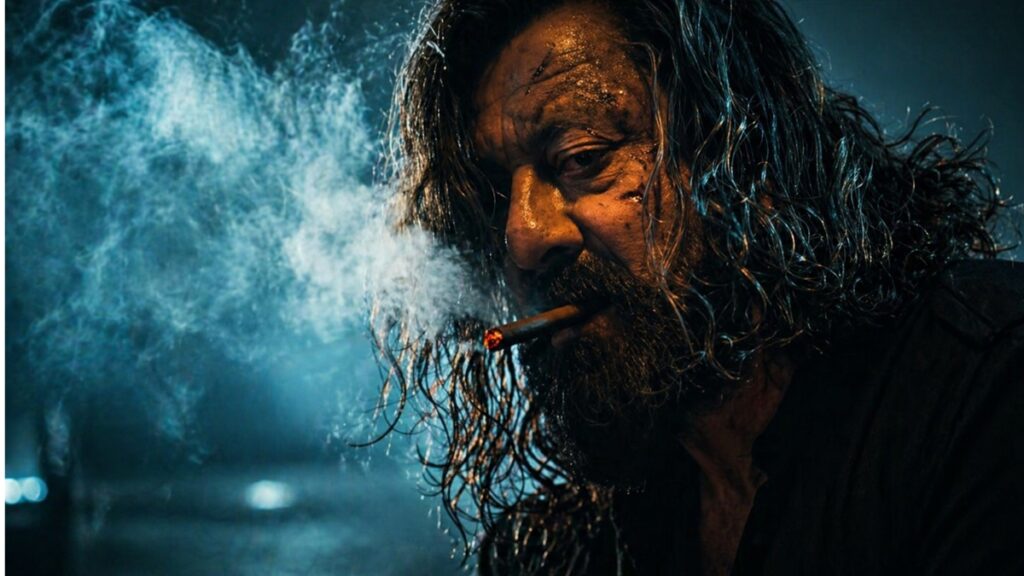 Sanjay Dutt action avatar in Khalnayak Returns 2026 teaser poster