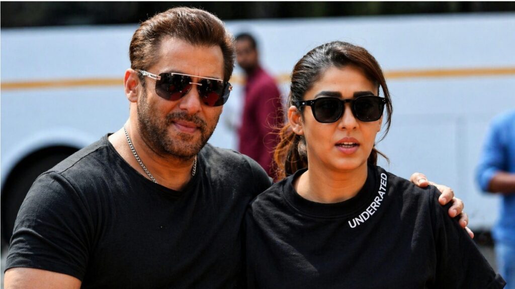 Salman Khan and Nayanthara future movie poster hd image
